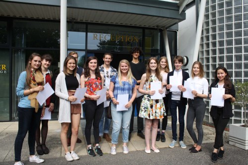 A Level Results day 2016