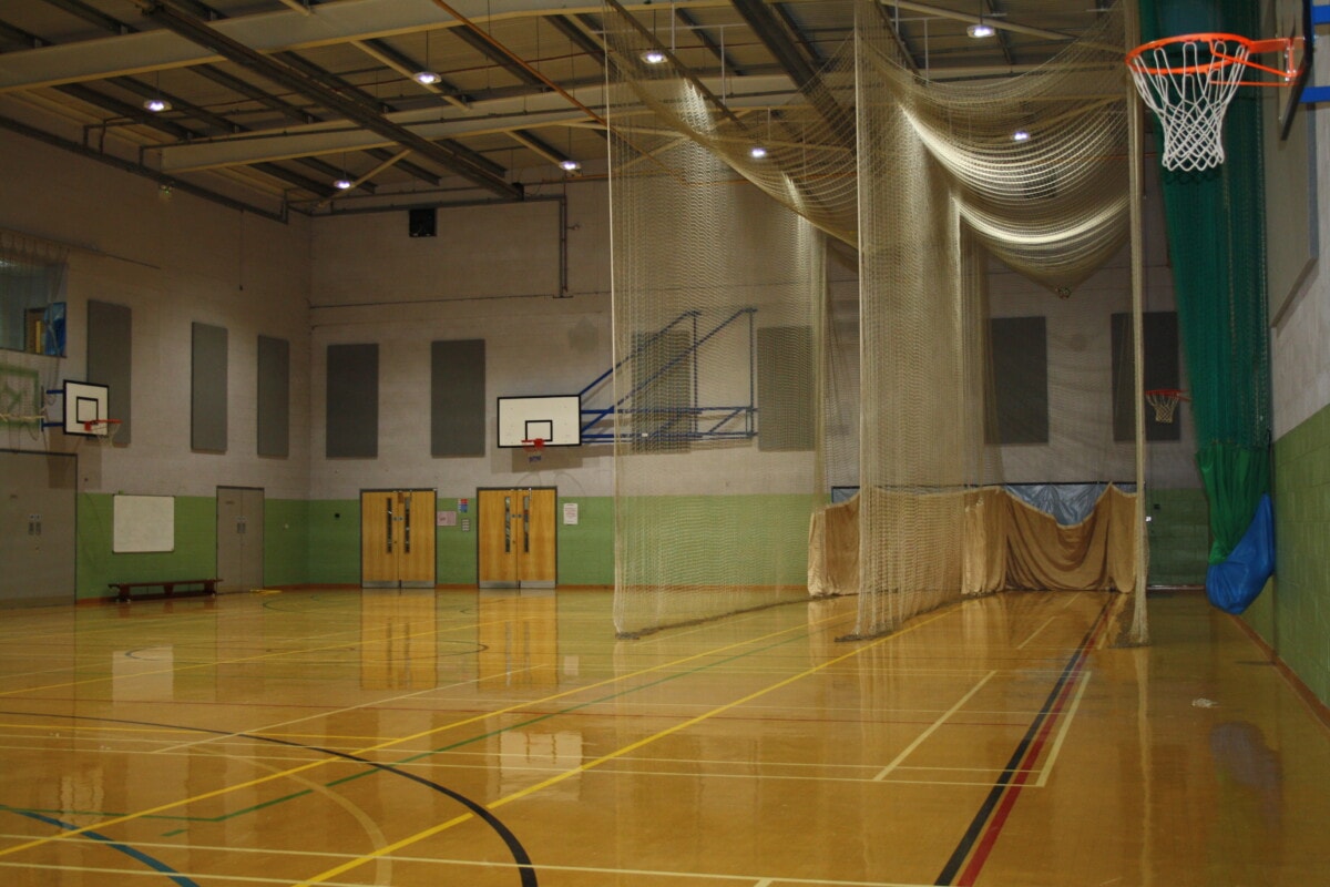 Sports Hall Cricket Nets Open