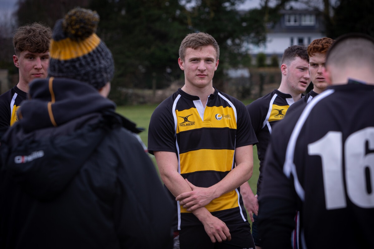 Max in the rugby team