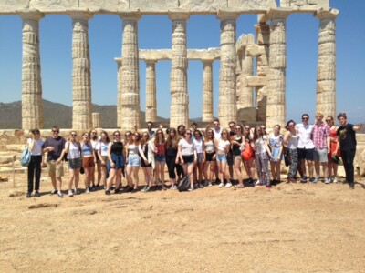 Classics Student On Trip To Greece