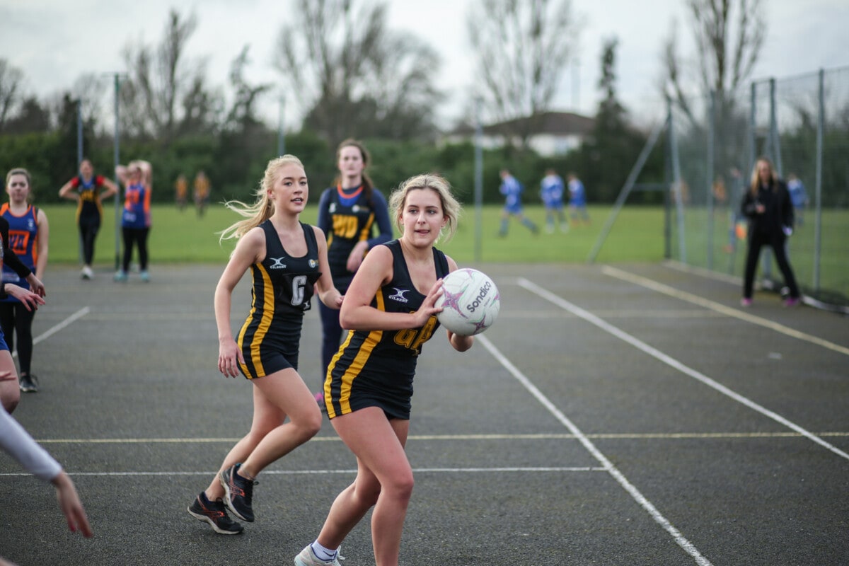 Netball match photo