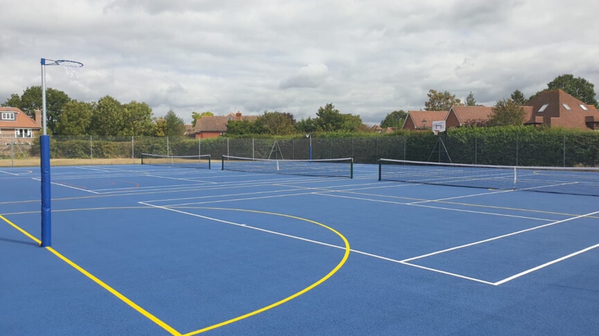 Netball Courts New