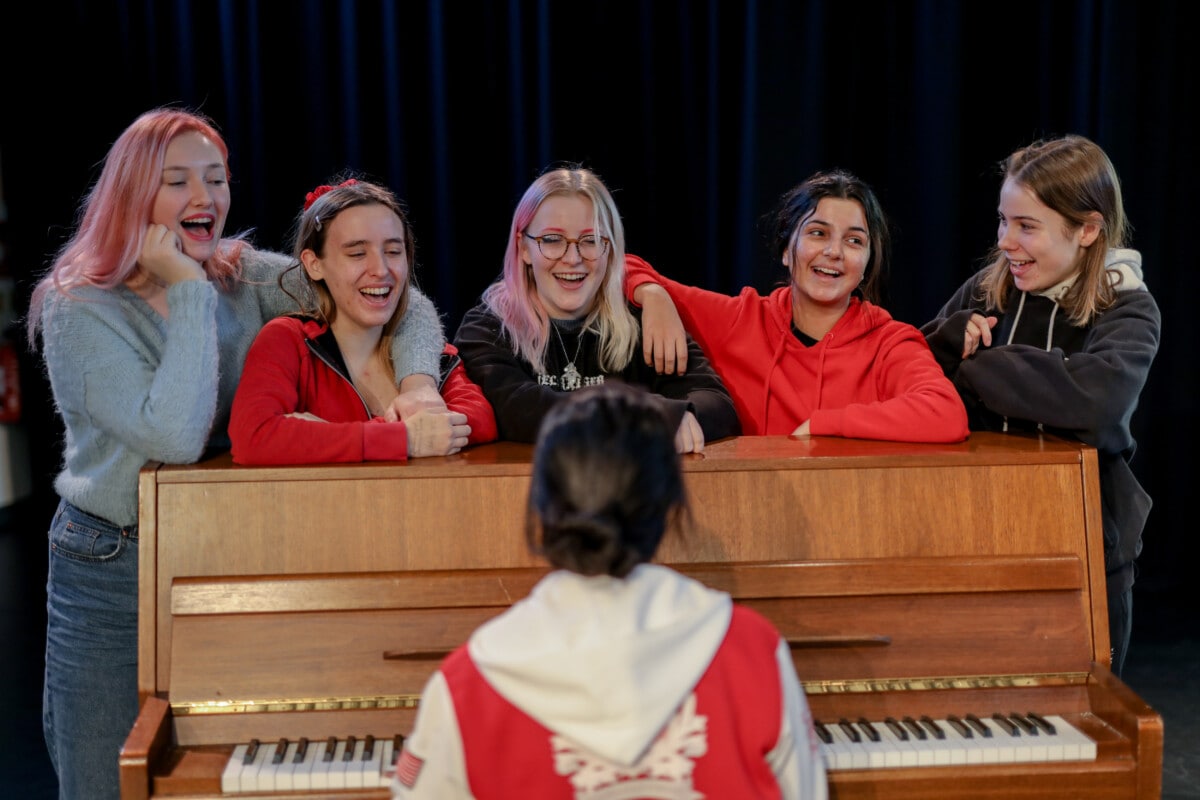 Performing Arts Round A Piano