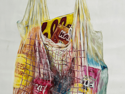 Drawing of a Shopping Bag 2025
