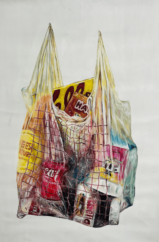 Drawing of a Shopping Bag 2025