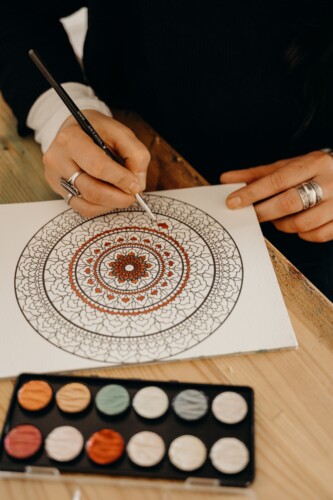 mandala painting