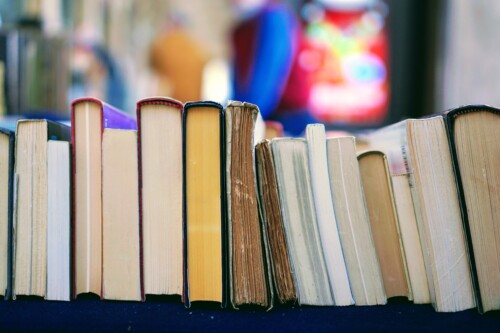 stack of books