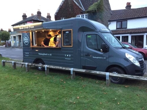 Esher Alumni Conor Hadfield Dough Shack Van