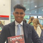 Callum Gibbons at the Esher Careers Fair