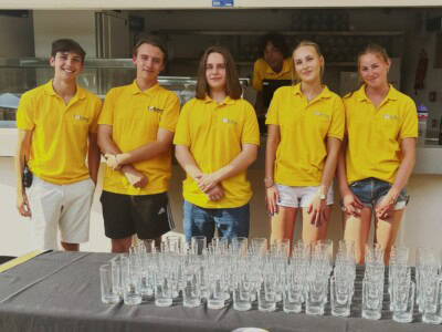 Drinks Team Pie Night