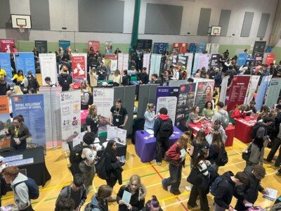 Higher Education Fair In Sports Hall