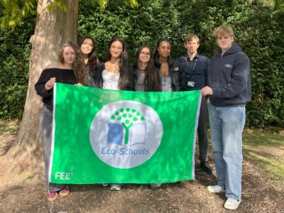 Esher Student Union With Flag