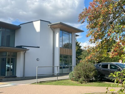 The completed new B block