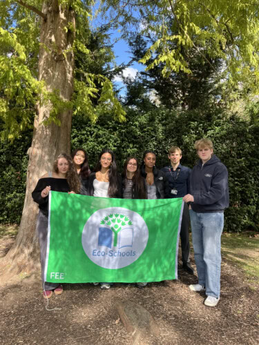 student union with Eco schools award