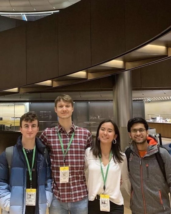 Jacob Scott and other Internship Students