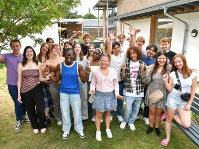 Esher College Results Day 2025 100 Edited