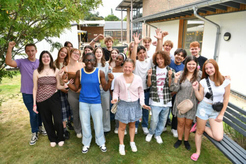 Esher College Results Day 2025 100 Edited