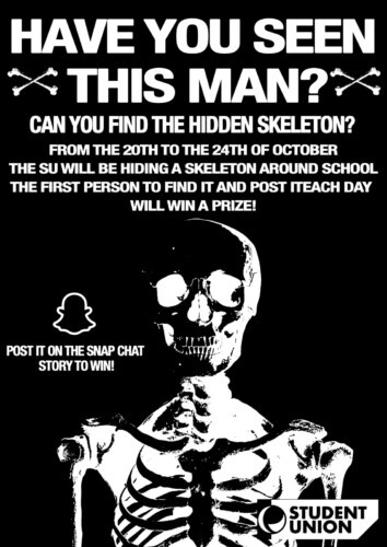 Student Union Halloween poster