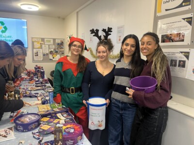 Student union at the christmas Tombola