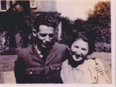 George And Renee Morton June 1943 600x454