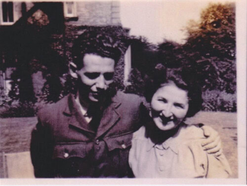 George And Renee Morton June 1943 600x454