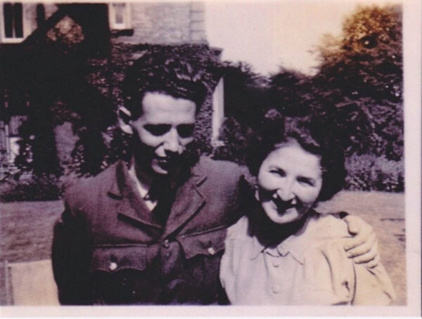 George And Renee Morton June 1943 600x454