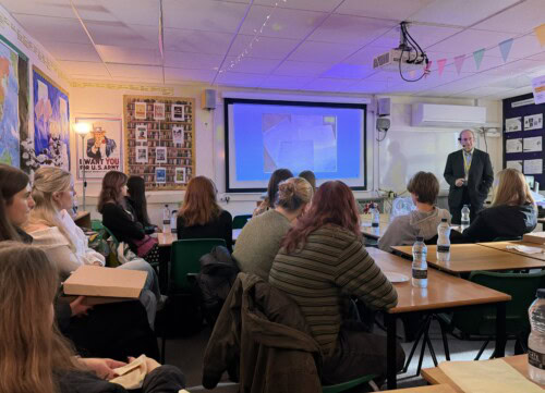 Holocaust Talk in a history classroom