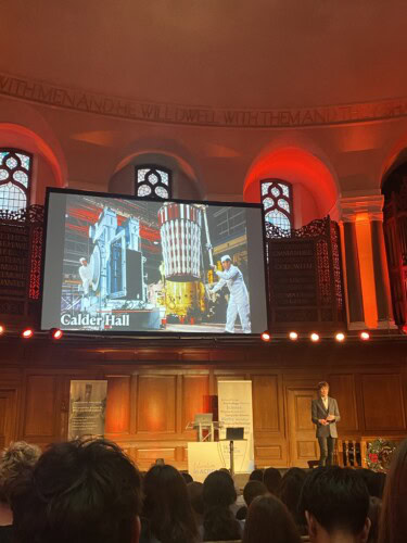 Chemistry in action conference stage 