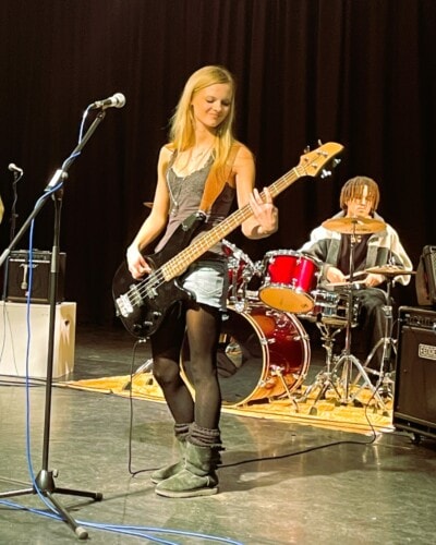 Col Band Girl Guitarist