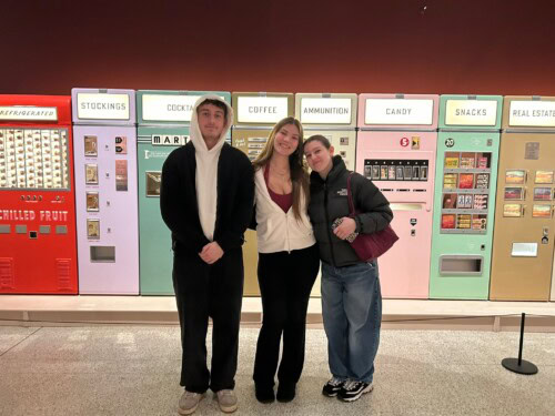 Students In Front Of Exhibition At Design Museum