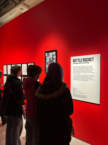 Students Viewing Design Exhibitions