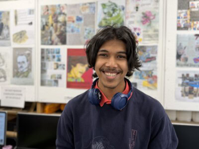 art and design student Zain