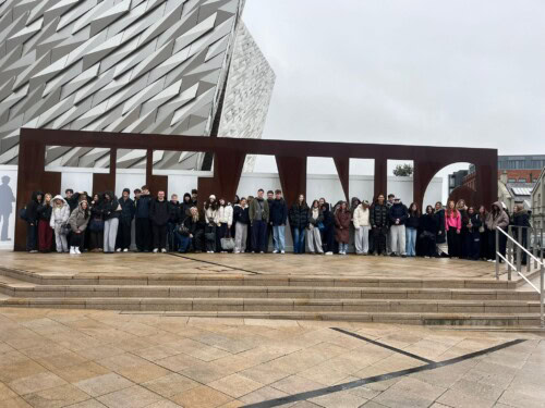 Student group in Belfast