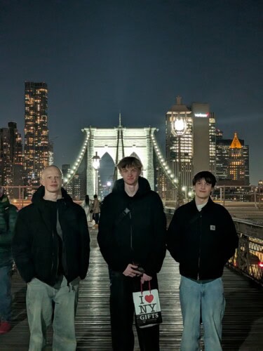 Boys On The Bridge In Ny