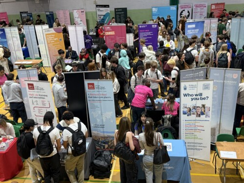 sports hall at HE day