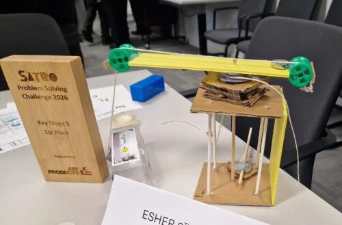 SATRO First Place Winners trophy