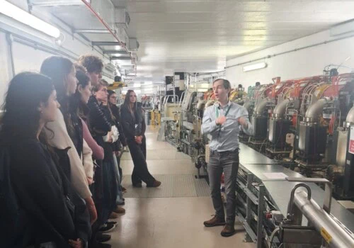 Students At Diamond Light Source