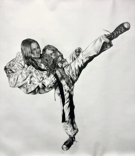 student artwork called Armour Of Instinct