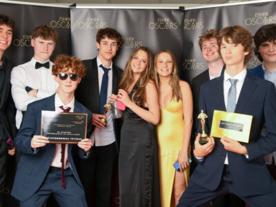 Student winners at the Esher oscars