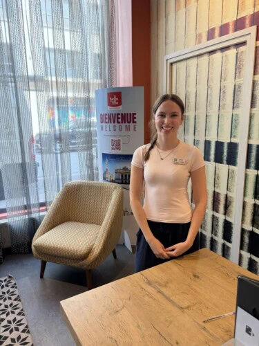French Student Working In A Hotel In Lille