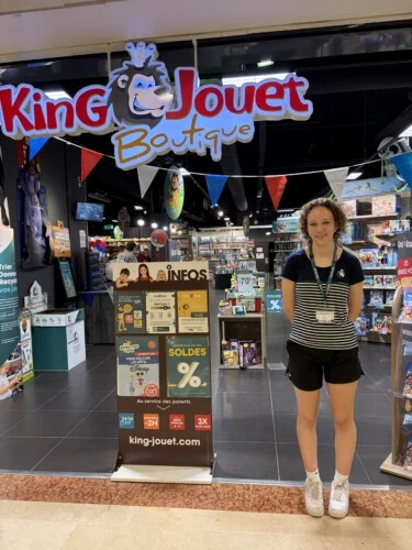 French Student Working In Retail In Lille