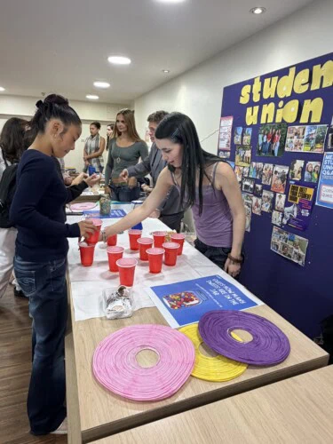 Su stand at Fresh fair