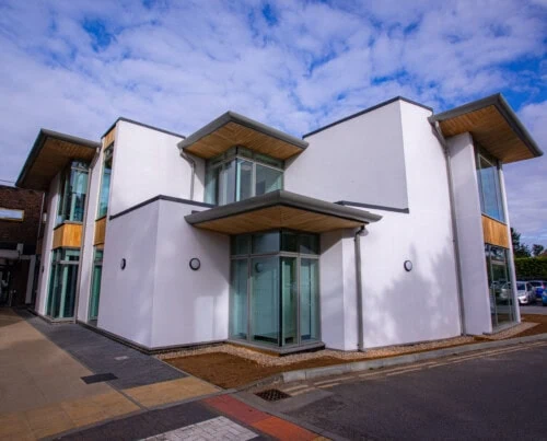New B Block Building